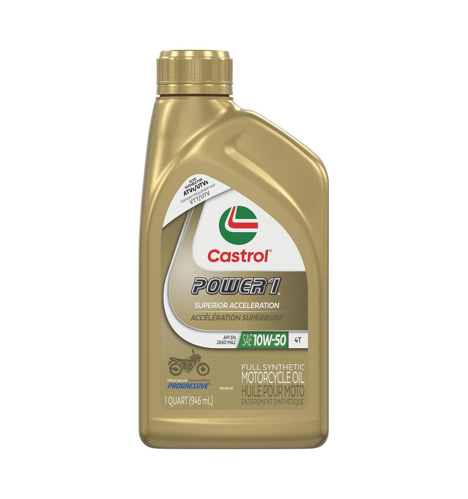 castrol power 1 10w50 2025 Castrol Power 1 10w50 946ML Full Sintetico - Imagen 1